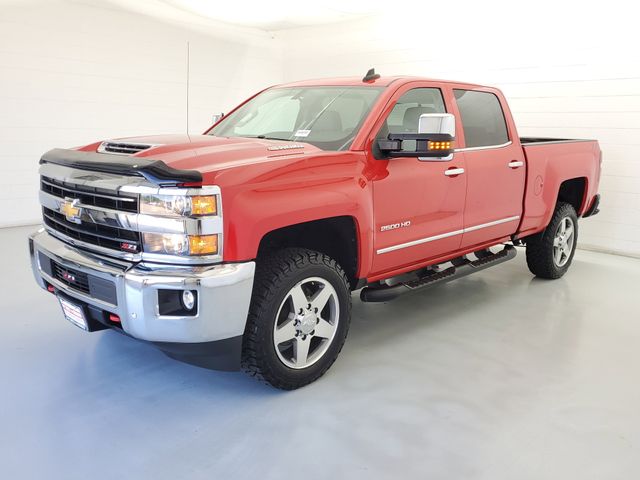 Red Hot 2019 Chevrolet Silverado 2500HD LTZ Crew Cab 4WD Pickup Truck Four-Wheel Drive 6-Speed Automatic