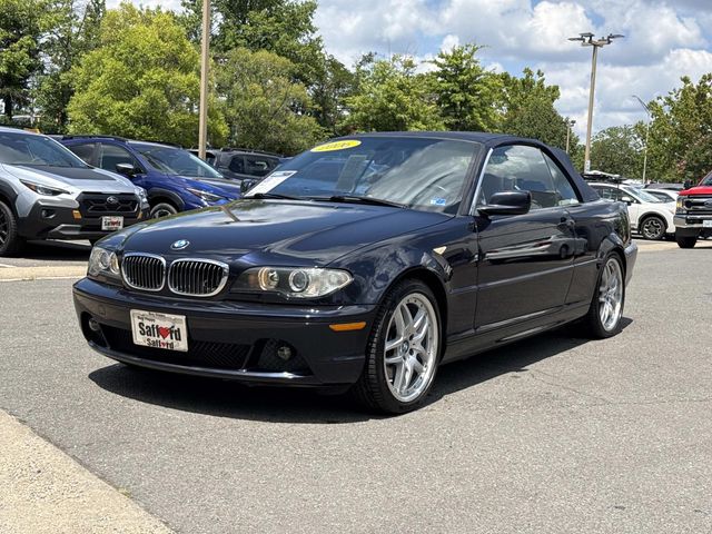 Blue (Navy) 2006 BMW 3 Series Convertible Rear-Wheel Drive 5-Speed Automatic