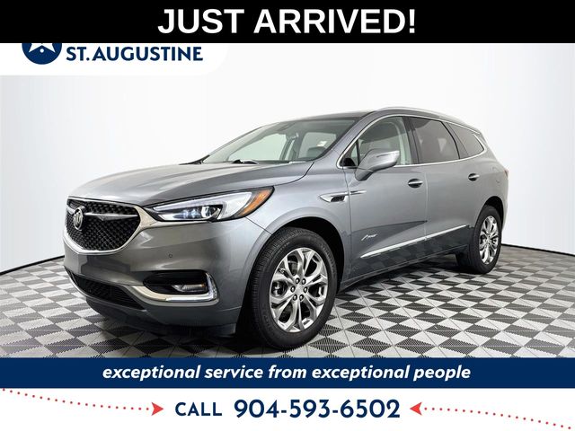 Gray (Satin Steel Metallic) 2021 Buick Enclave SUV / Crossover Four-Wheel Drive 9-Speed Automatic