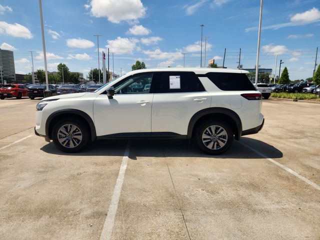 2025 Nissan Pathfinder S White at Bayway Cadillac of The Woodlands