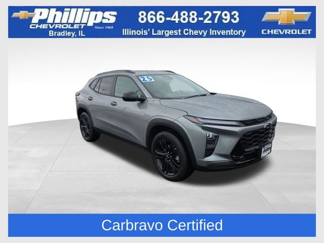 Sterling Gray Metallic 2025 Chevrolet Trax SUV / Crossover Front-Wheel Drive 6-Speed Automatic