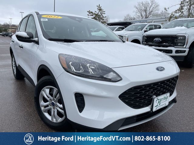Oxford White 2022 Ford Escape S AWD SUV / Crossover All-Wheel Drive 8-Speed Automatic