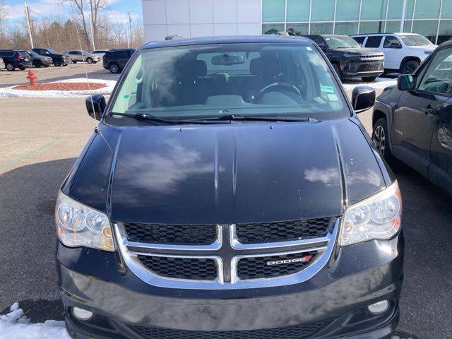 2013 Dodge Grand Caravan Crew - Brilliant Black Crystal Pearlcoat exterior view 2