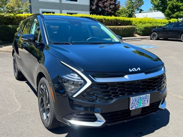 Ebony Black 2025 Kia Sportage SX Prestige AWD SUV / Crossover All-Wheel Drive 8-Speed Automatic