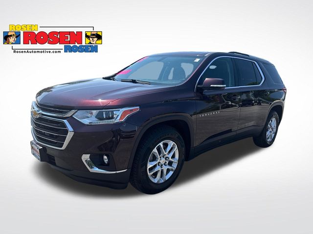 Cajun Red Tintcoat 2018 Chevrolet Traverse SUV / Crossover Four-Wheel Drive 9-Speed Automatic