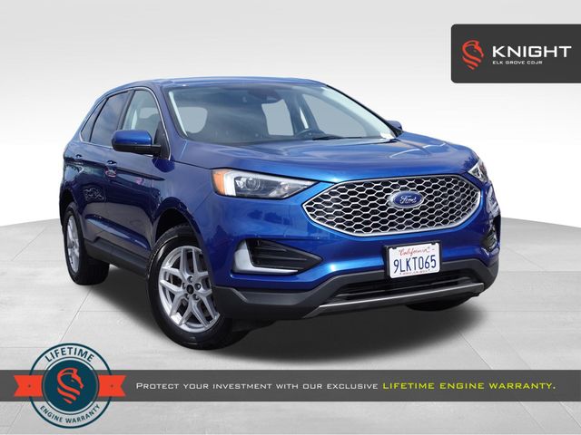 Atlas Blue Metallic 2024 Ford Edge SUV / Crossover All-Wheel Drive 8-Speed Automatic
