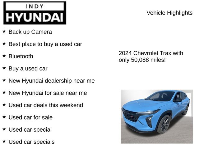 Used 2024 Chevrolet Trax For Sale in Indianapolis, IN