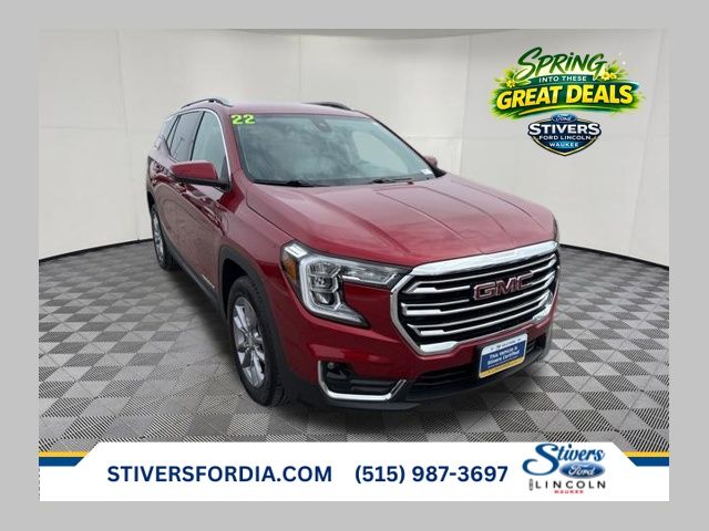 Cayenne Red Tintcoat 2022 GMC Terrain SLT AWD SUV / Crossover All-Wheel Drive 9-Speed Automatic