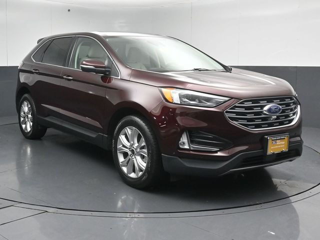 Red (Burgundy Velvet Metallic Tinted Clearcoat) 2023 Ford Edge SUV / Crossover All-Wheel Drive 8-Speed Automatic