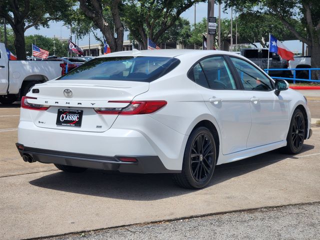 2025 Toyota Camry SE White at Classic Toyota Galveston