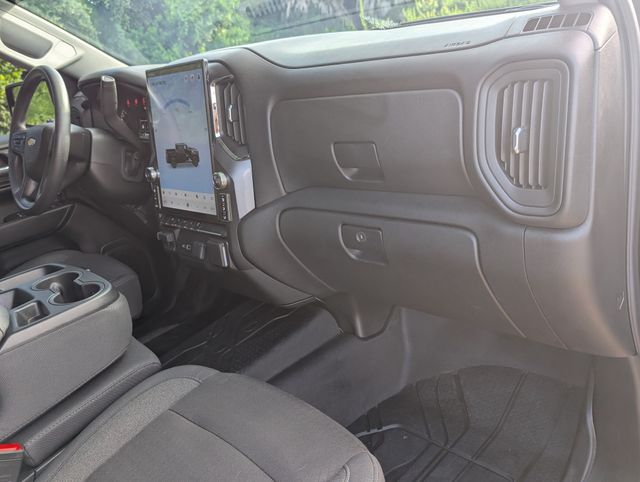 2025 Chevrolet Silverado 1500 Custom Black at Ross Downing Chevrolet