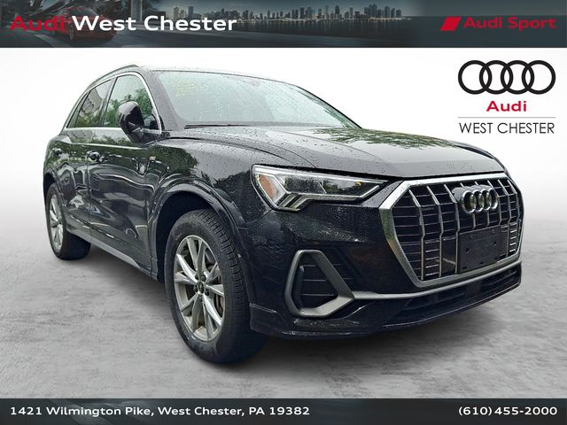 Mythos Black Metallic 2023 Audi Q3 SUV / Crossover All-Wheel Drive 8-Speed Automatic