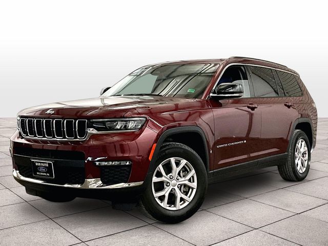 2021 Jeep Grand Cherokee L Limited Red at South Hills CDJR