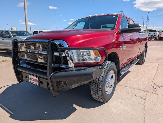 Deep Cherry Red Crystal Pearlcoat 2014 RAM 3500 Tradesman Crew Cab LB 4WD Pickup Truck Four-Wheel Drive 6-Speed Automatic
