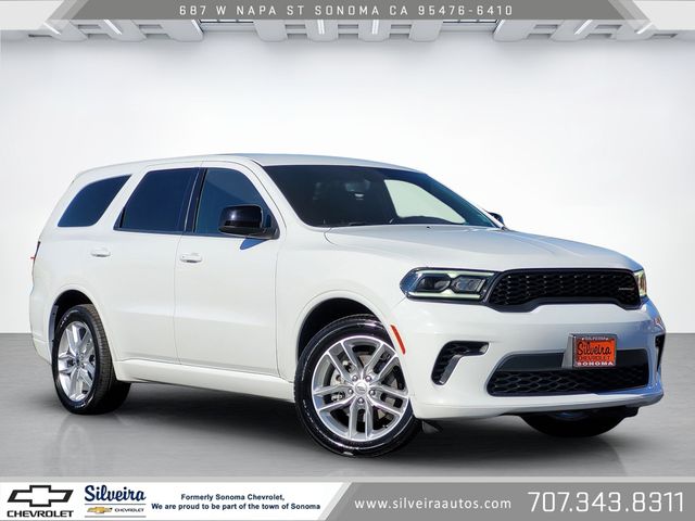 White Knuckle Clearcoat 2023 Dodge Durango SUV / Crossover All-Wheel Drive 8-Speed Automatic