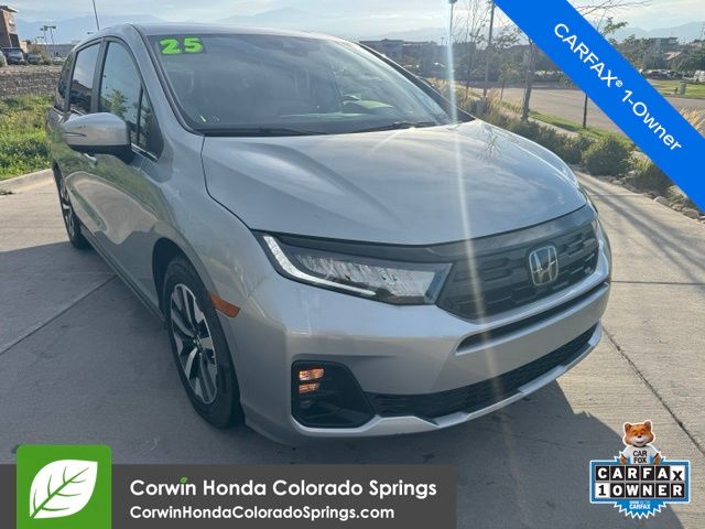 Silver 2025 Honda Odyssey Minivan Front-Wheel Drive Automatic