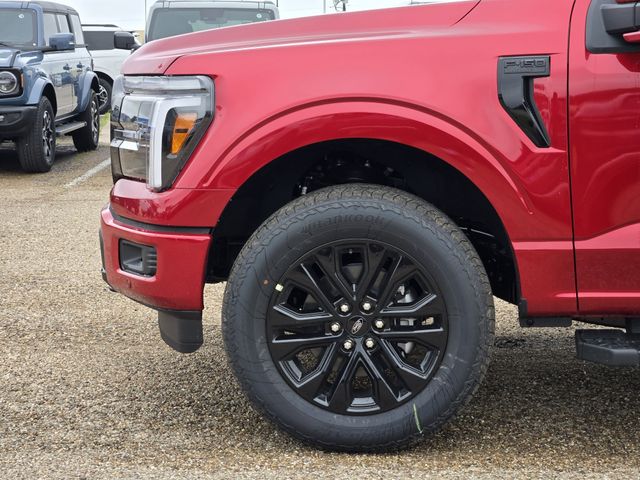 2025 Rapid Red Metallic Tinted Clearcoat Ford F-150 Lariat 4X4 Truck