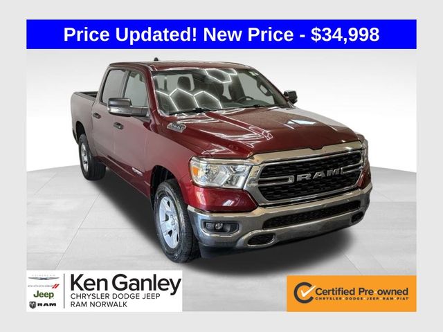 Delmonico Red Pearlcoat 2023 RAM 1500 Pickup Truck Four-Wheel Drive 8-Speed Automatic