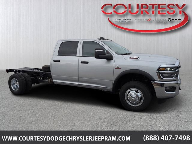 Silver Zynith 2026 RAM 3500 Chassis Pickup Truck Four-Wheel Drive 8-Speed Automatic