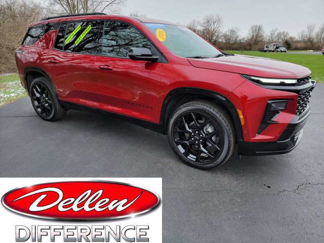 Radiant Red Tintcoat 2024 Chevrolet Traverse SUV / Crossover Four-Wheel Drive 8-Speed Automatic