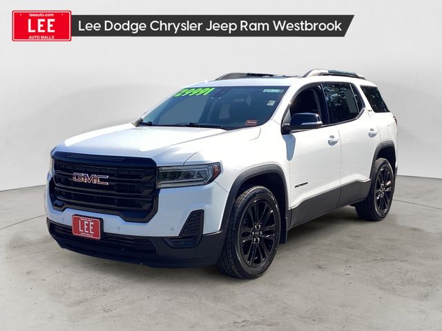 Summit White 2023 GMC Acadia SUV / Crossover Four-Wheel Drive 9-Speed Automatic