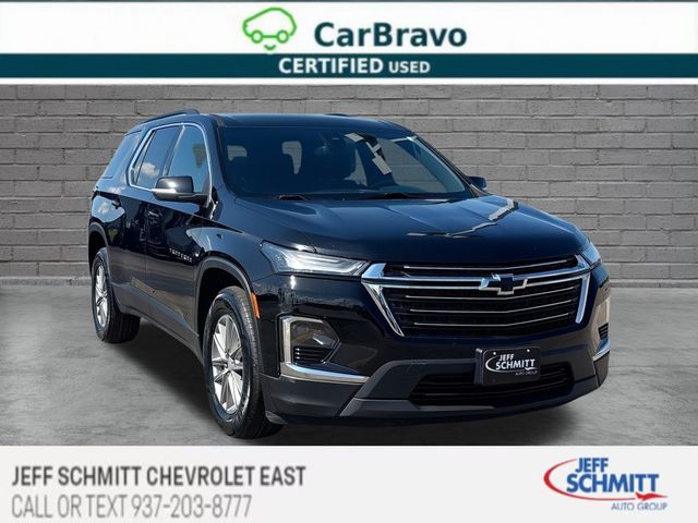 Mosaic Black Metallic 2023 Chevrolet Traverse SUV / Crossover Four-Wheel Drive 9-Speed Automatic