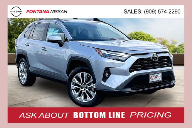 Silver Sky Metallic 2025 Toyota RAV4 SUV / Crossover All-Wheel Drive 8-Speed Automatic