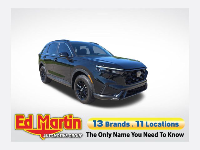 Crystal Black Pearl 2024 Honda CR-V Hybrid SUV / Crossover All-Wheel Drive Continuously Variable Transmission