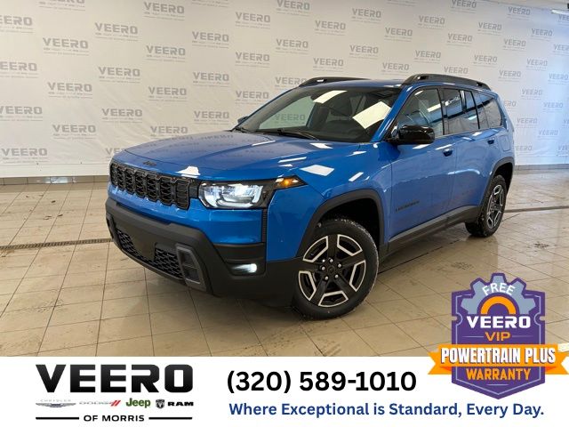 Hydro Blue Pearlcoat 2026 Jeep Cherokee SUV / Crossover Four-Wheel Drive Continuously Variable Transmission
