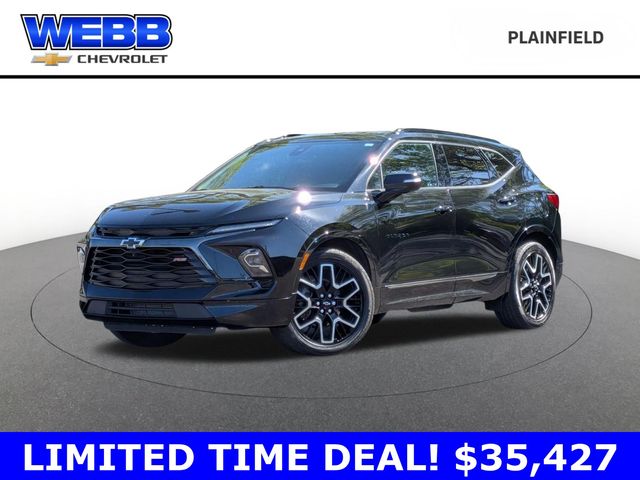 Black 2024 Chevrolet Blazer RS AWD SUV / Crossover All-Wheel Drive 9-Speed Automatic Overdrive