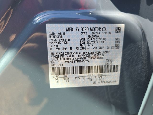 New 2026 Azure Gray Metallic Tri-Coat Ford XLT image 34