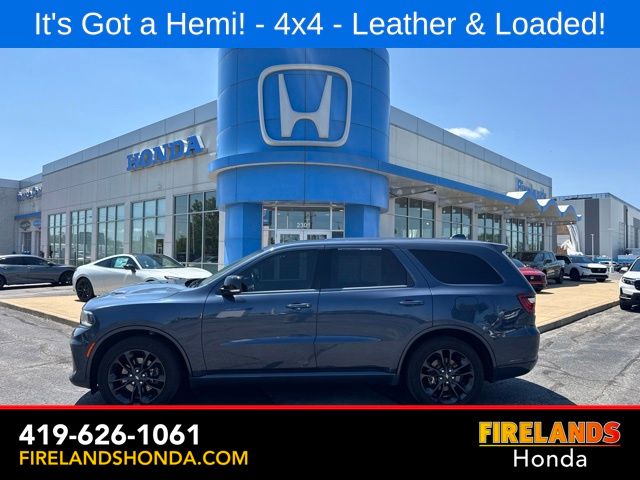 Reactor Blue Pearlcoat 2021 Dodge Durango SUV / Crossover All-Wheel Drive 8-Speed Automatic