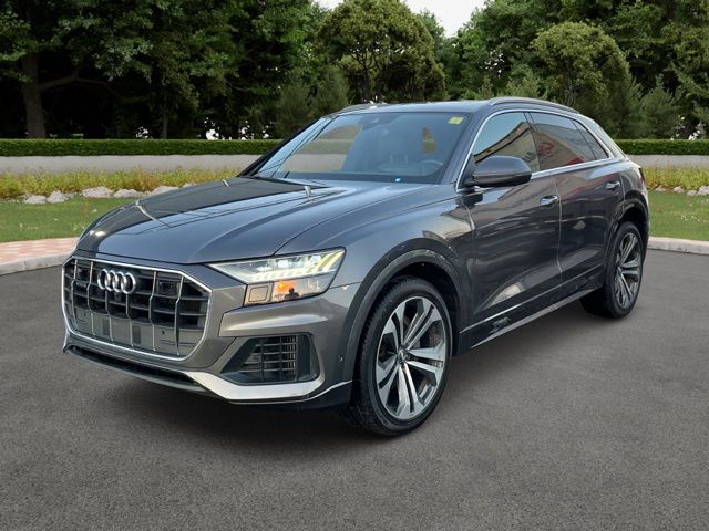 Gray 2019 Audi Q8 quattro Prestige 55 TFSI SUV / Crossover All-Wheel Drive 8-Speed Automatic