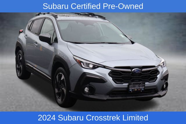 Ice Silver Metallic 2024 Subaru Crosstrek Limited AWD SUV / Crossover All-Wheel Drive Continuously Variable Transmission