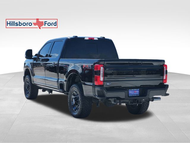 2025 Agate Black Metallic Ford Super Duty F-250 SRW Platinum 4X4 Truck