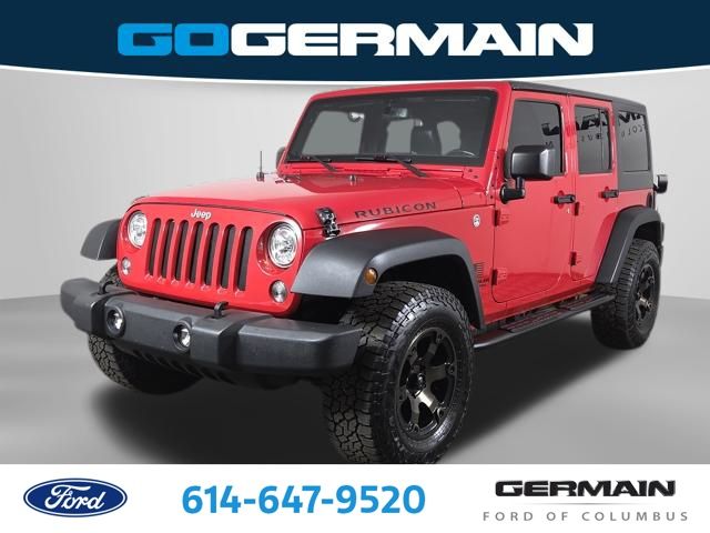 Firecracker Red Clearcoat 2017 Jeep Wrangler SUV / Crossover Four-Wheel Drive 5-Speed Automatic