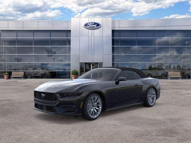 Shadow Black 2026 Ford Mustang Convertible Rear-Wheel Drive Automatic