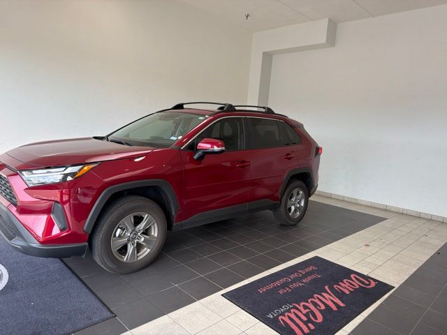 2025 Toyota RAV4 XLE Red at Monument Chevrolet