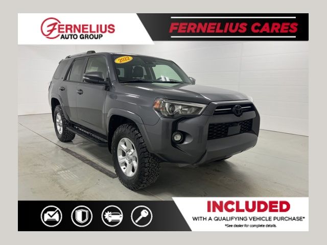 Magnetic Gray Metallic 2022 Toyota 4Runner SR5 Premium 4WD SUV / Crossover Four-Wheel Drive 5-Speed Automatic