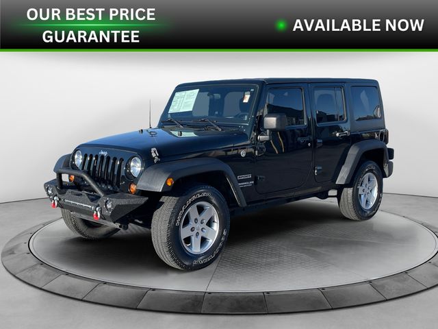 Black Forest Green Pearlcoat 2012 Jeep Wrangler Unlimited Sport 4WD SUV / Crossover Four-Wheel Drive 6-Speed Manual