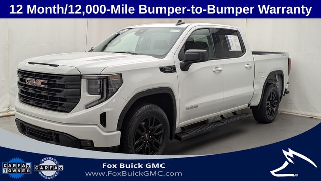 Summit White 2025 GMC Sierra 1500 Pickup Truck Four-Wheel Drive 8-Speed Automatic