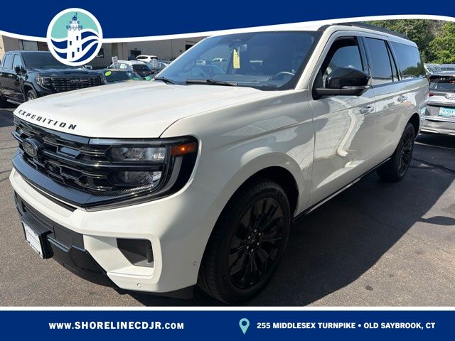 White Metallic 2025 Ford Expedition SUV / Crossover Four-Wheel Drive Automatic