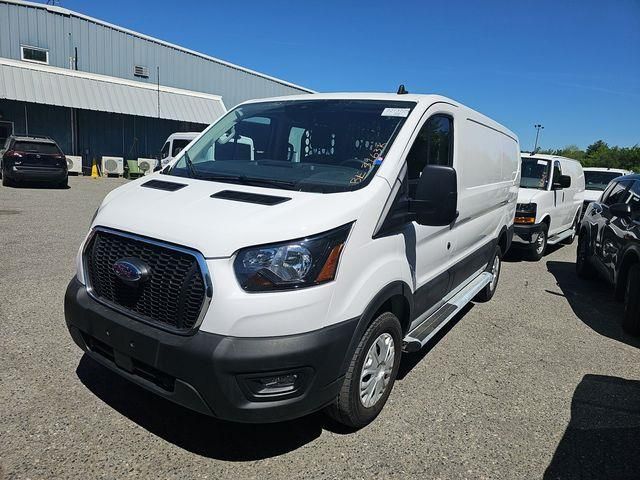 Oxford White 2025 Ford Transit Cargo Van Rear-Wheel Drive 
