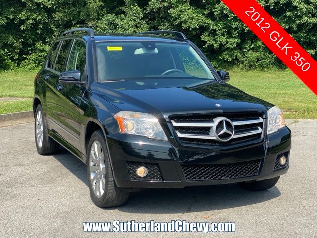 Obsidian Black Metallic 2012 Mercedes-Benz GLK SUV / Crossover All-Wheel Drive 7-Speed Automatic