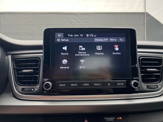 2021 Currant Red Kia Rio S FWD Sedan