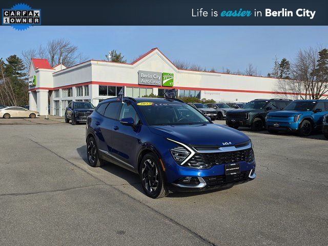 Sapphire Blue 2023 Kia Sportage SUV / Crossover Front-Wheel Drive 8-Speed Automatic