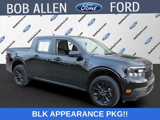 Shadow Black 2024 Ford Maverick XLT SuperCrew FWD Pickup Truck Front-Wheel Drive Continuously Variable Transmission