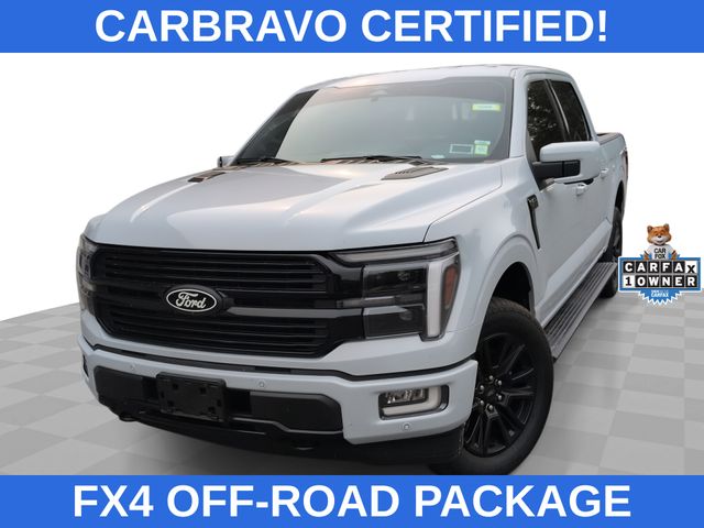 White Metallic 2025 Ford F-150 Pickup Truck Four-Wheel Drive Automatic