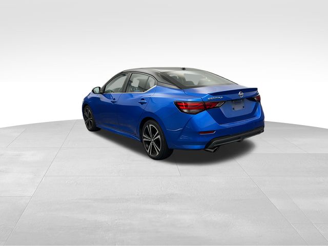 2022 Electric Blue Metallic/Super Black Nissan Sentra SR FWD Sedan