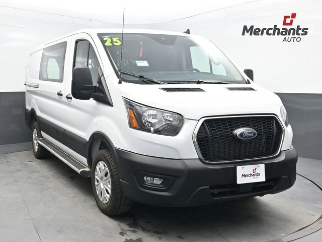 Oxford White 2025 Ford Transit Cargo Van Rear-Wheel Drive
